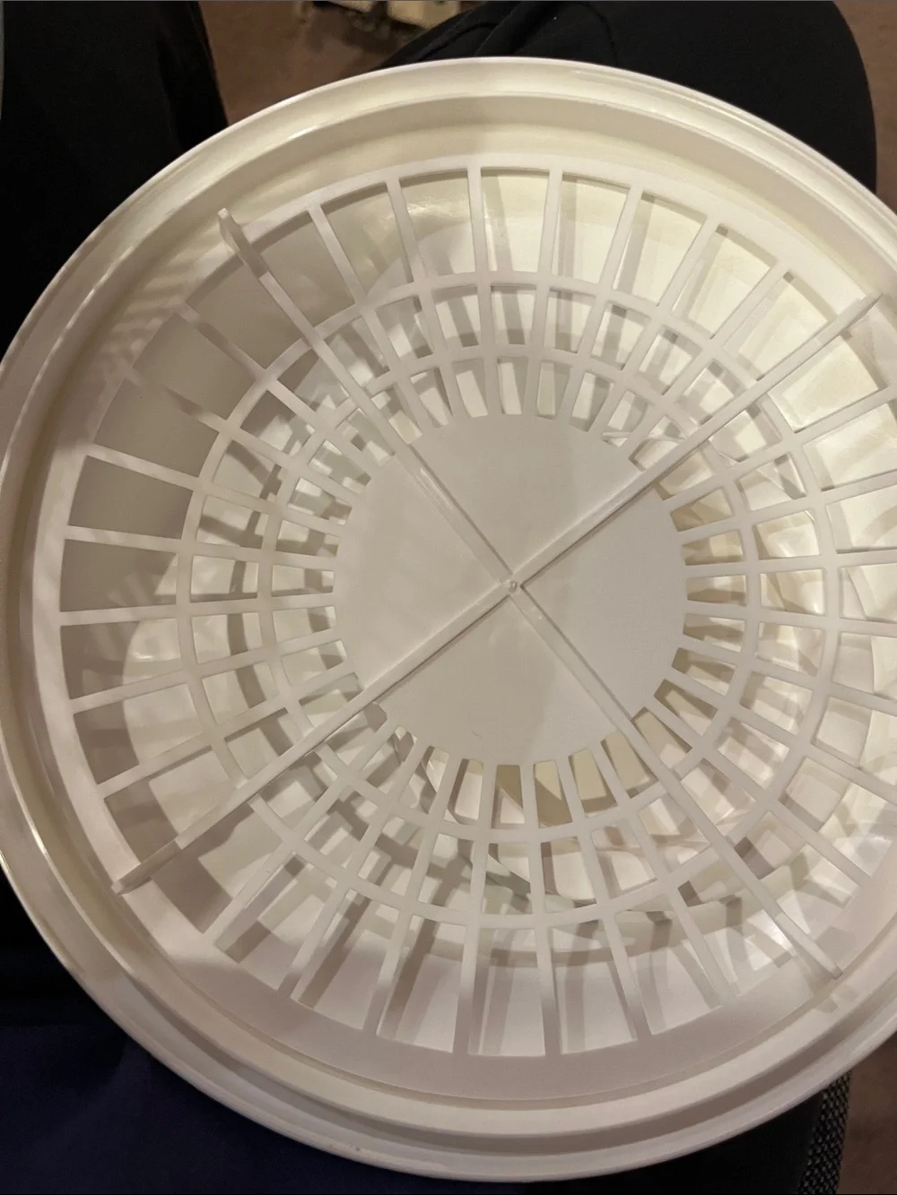 IKEA White Salad Spinner with Lid - Kitchen Prep Bowl